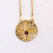 4 Leg Straight Nuclear Receptor gold Garnet